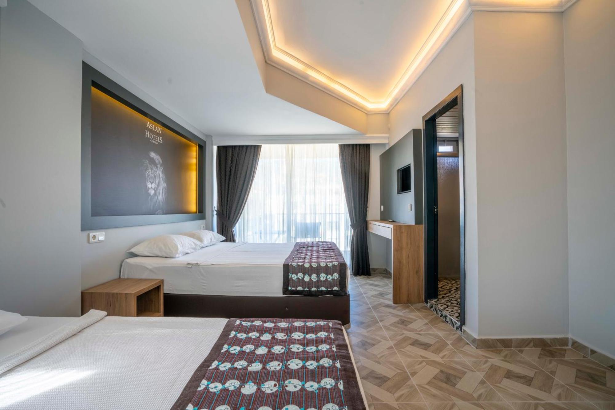 Aslan Corner Hotel Алания Экстерьер фото